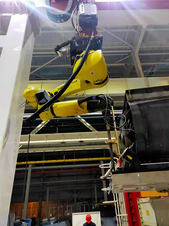 激光焊縫跟蹤在鋼結構行業的應用分享