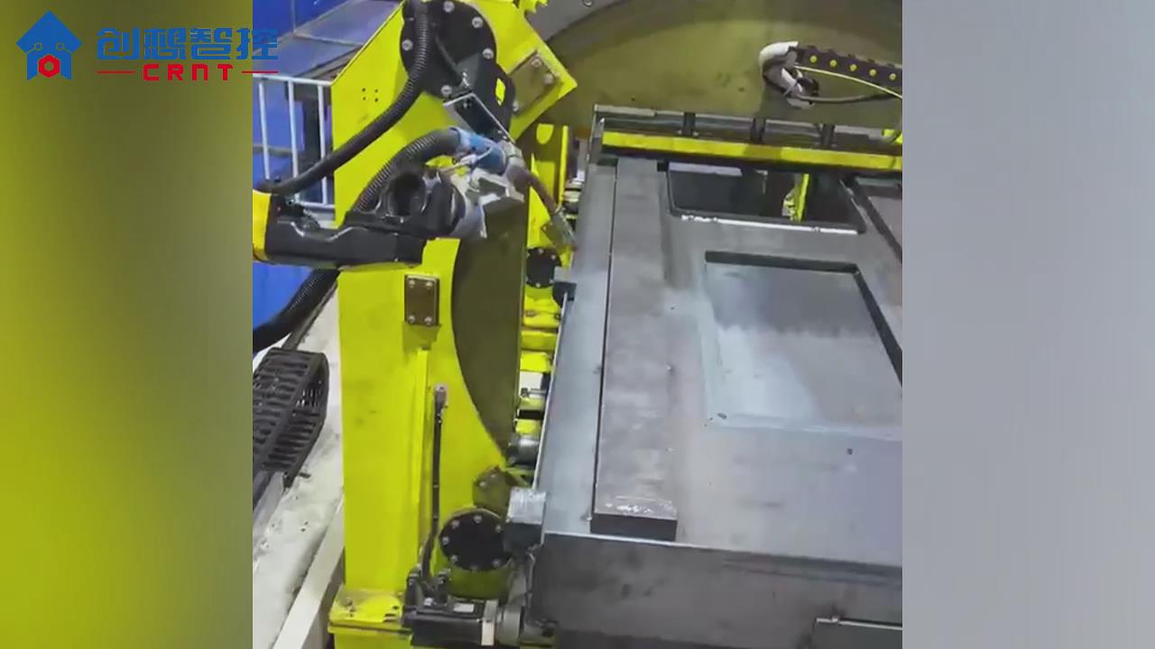 創想智控焊縫激光跟蹤傳感器在注塑機智能化焊接的應用方案