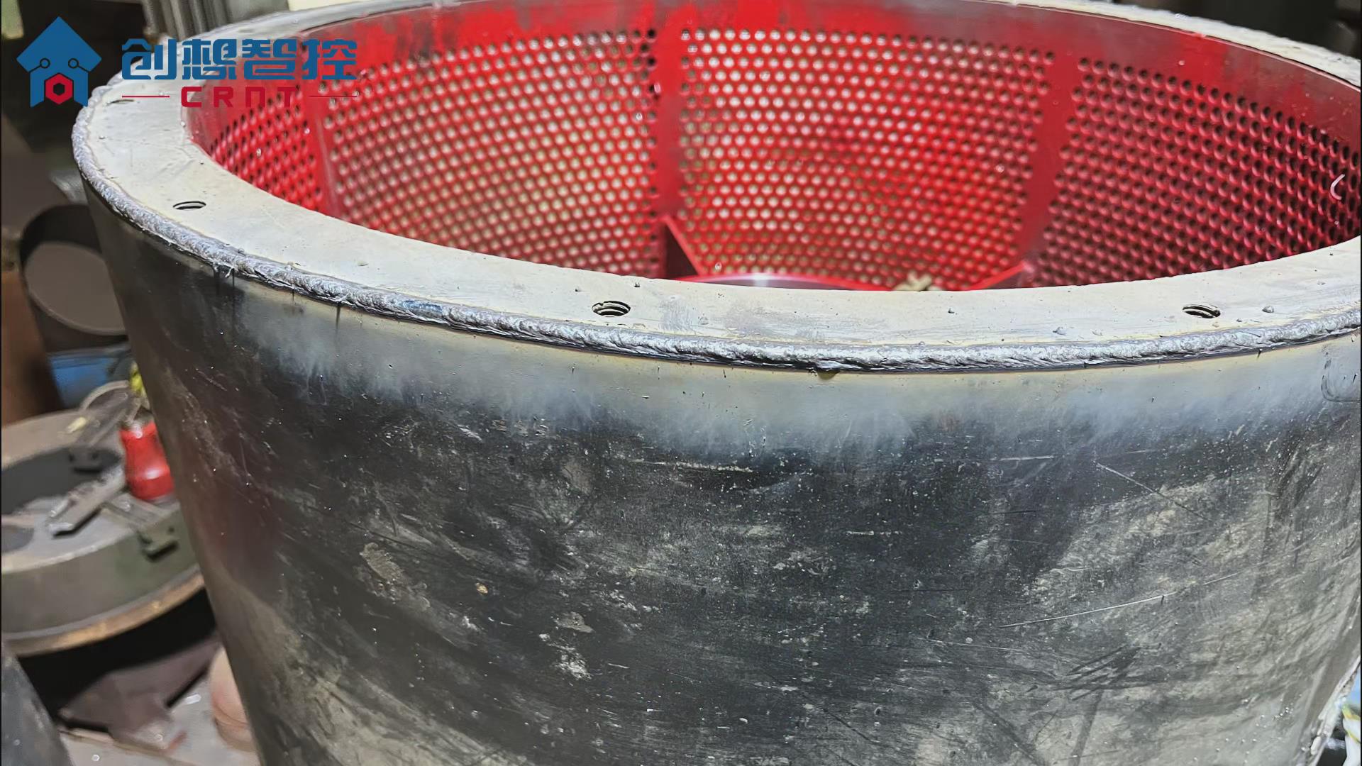 創想智控激光焊縫跟蹤器協同專機在風機高精度自動焊接的應用